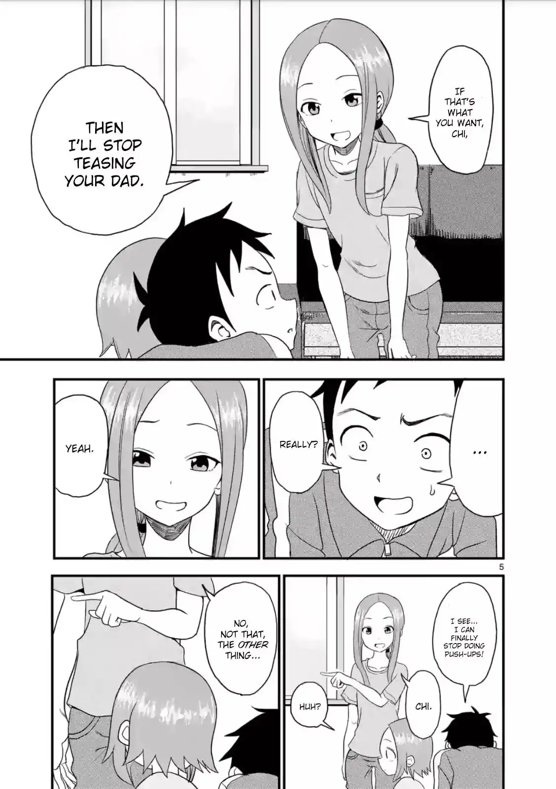 Karakai Jouzu no (Moto) Takagi-san Chapter 7 5